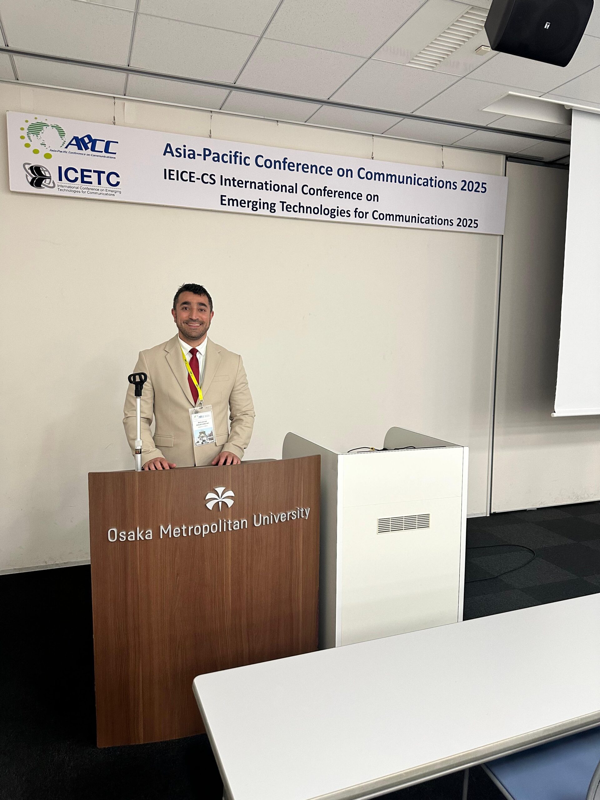 ROSETTA Fellow presents at the 30th Asia-Pacific Conference on Communications (APCC) 2025